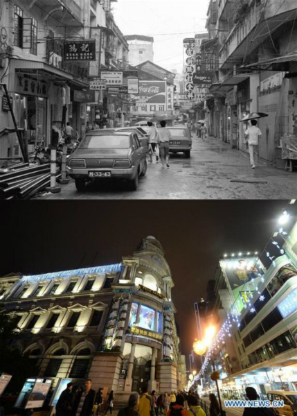 Le passé et le présent de Macao en photos