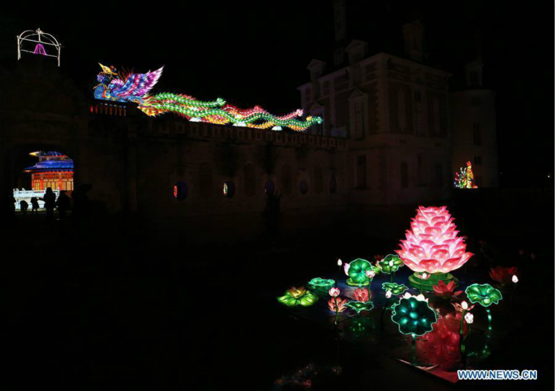 La Fête des lanternes chinoise au chateau de Selles-sur-Cher en France