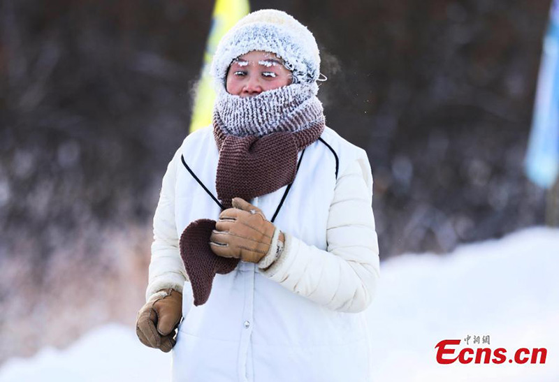 Mongolie intérieure : un marathon dans les neiges du ? p?le du froid ? de la Chine