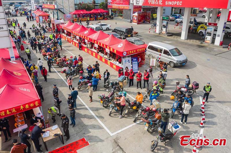 Des flottes de motos se rassemblent pour les retrouvailles de la Fête du Printemps 