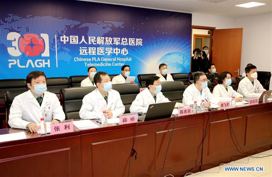 Mise en service de téléconsultations 5G par un h?pital militaire pour soutenir la lutte contre l'épidémie à Wuhan