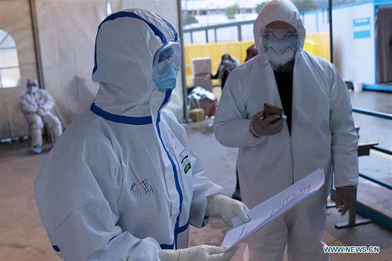 En photos : le ??Salon de Wuhan??, un h?pital temporaire à Wuhan