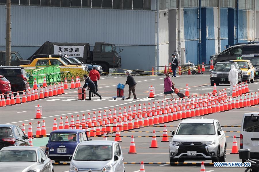 Les passagers du Diamond Princess commencent à débarquer au Japon