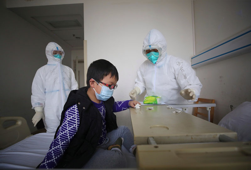 La récupération des patients se poursuit à l'h?pital de Wuhan