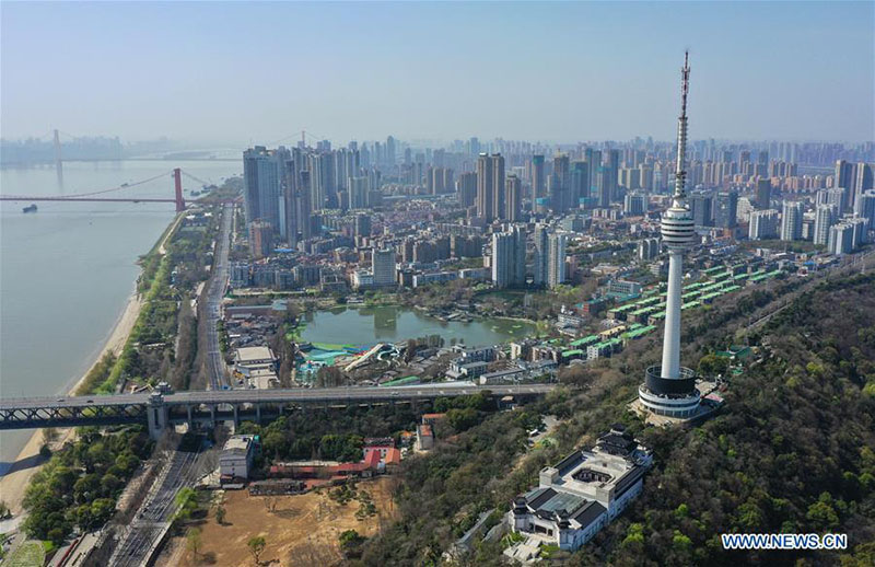 Wuhan sous le soleil de printemps