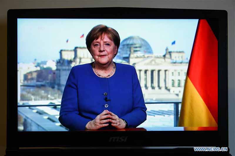 (COVID-19) Angela Merkel appelle les Allemands à la solidarité face au plus grand défi rencontré par le pays depuis des décennies