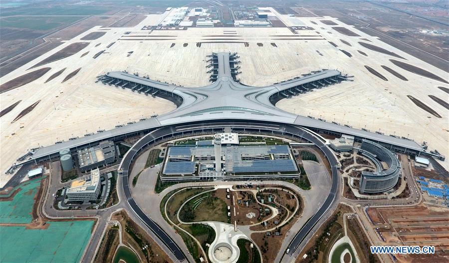 Reprise totale des travaux d'un aéroport au Shandong