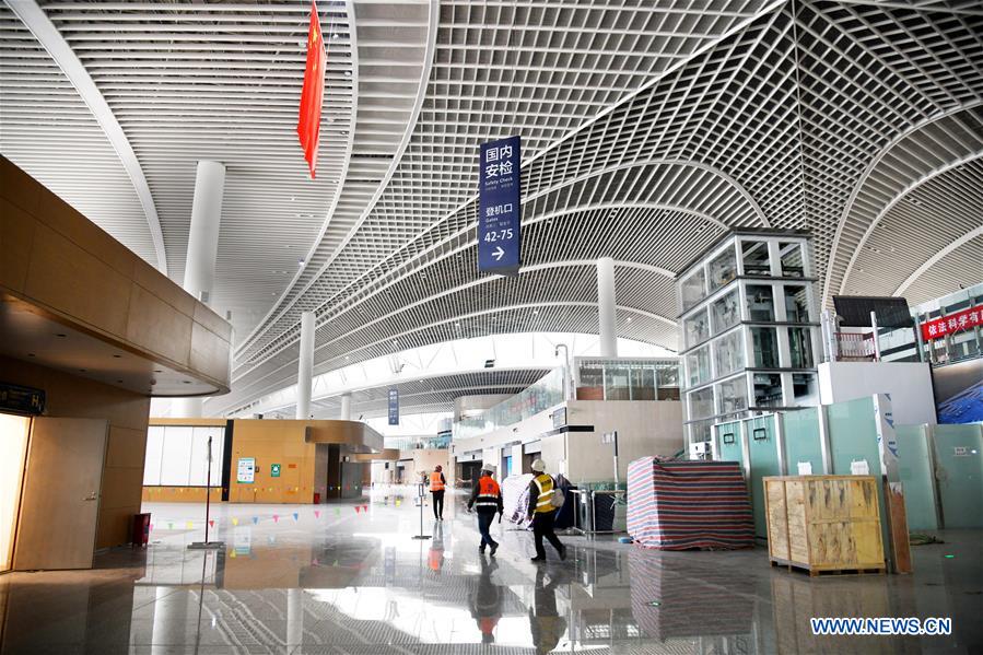 Reprise totale des travaux d'un aéroport au Shandong