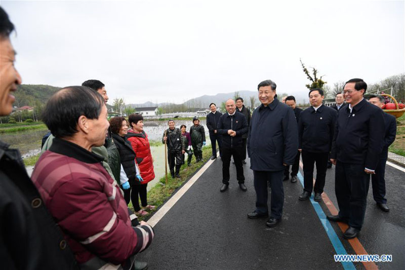 Xi Jinping met l'accent sur la protection de l'environnement lors d'une inspection au Zhejiang