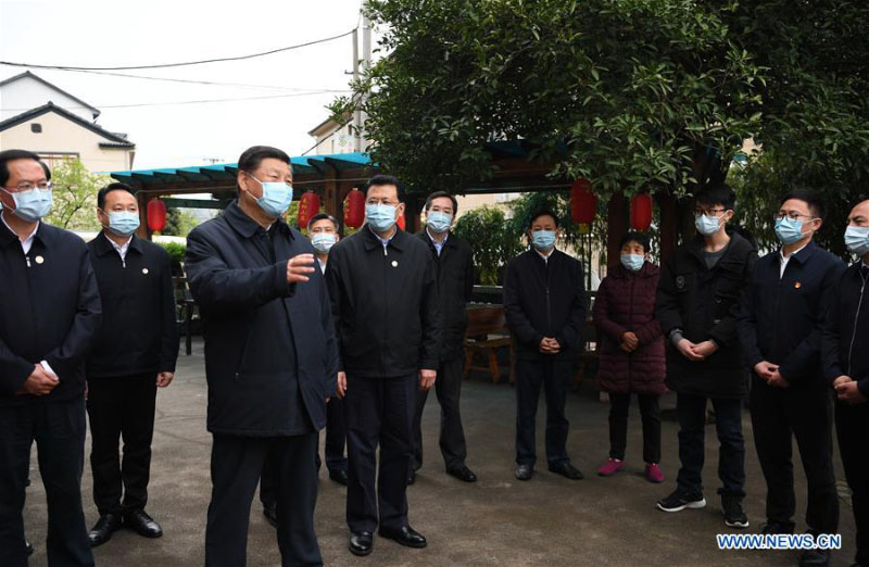 Xi Jinping met l'accent sur la protection de l'environnement lors d'une inspection au Zhejiang