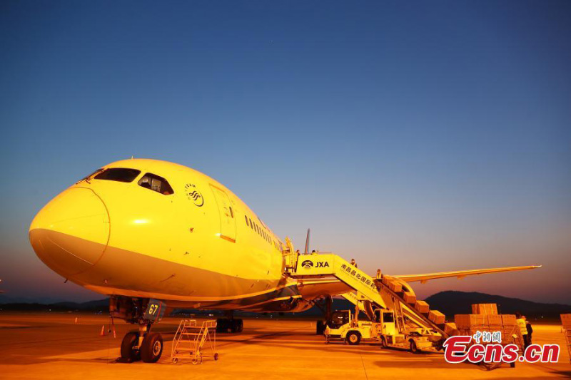 Des avions charters pour la lutte internationale contre l'épidémie décollent de Nanchang