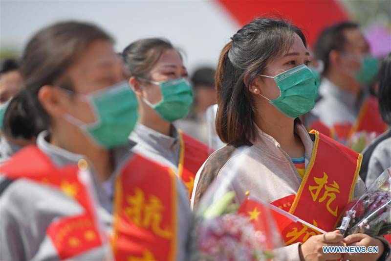 Les médecins qui ont soutenu le Hubei retrouvent leur famille