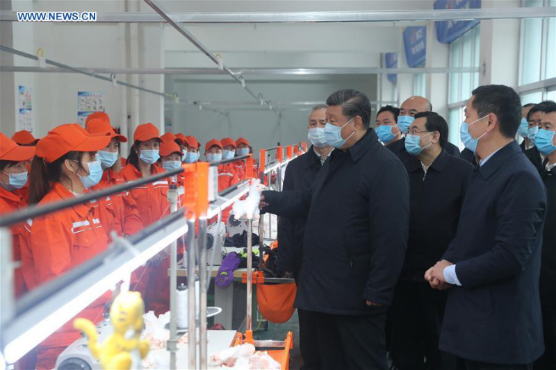 Xi Jinping inspecte la réduction de la pauvreté dans la province chinoise du Shaanxi