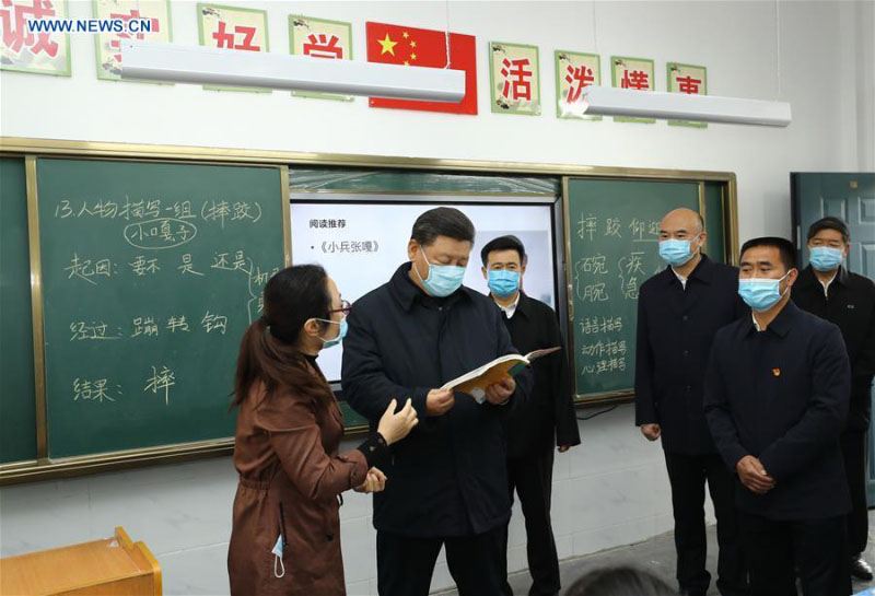 Xi Jinping inspecte la réduction de la pauvreté dans la province chinoise du Shaanxi