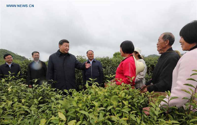 Xi Jinping inspecte la réduction de la pauvreté dans la province chinoise du Shaanxi