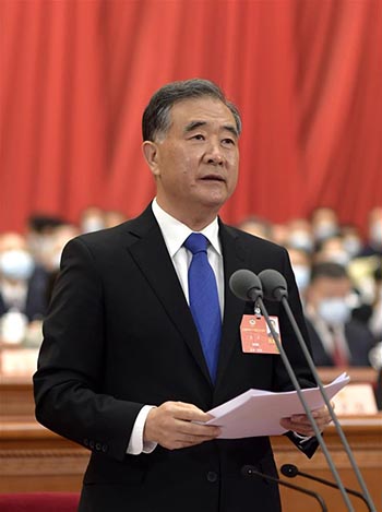 Réunion de cl?ture de la session annuelle de l'organe consultatif politique suprême de la Chine