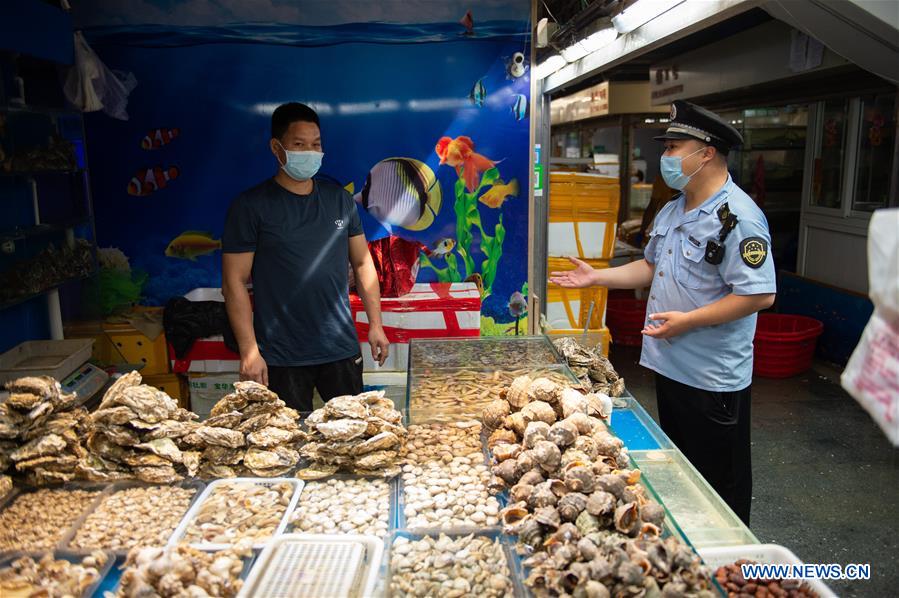 Beijing désinfecte 276 marchés de produits