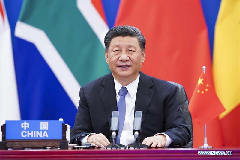 Xi Focus : Xi Jinping préside un sommet Chine-Afrique et appelle à la solidarité pour vaincre le COVID-19