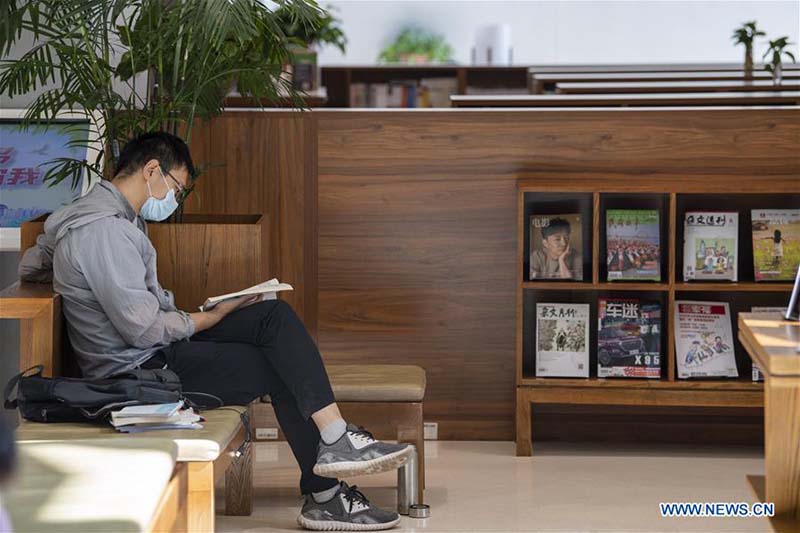 Chine : une bibliothèque pendant les congés au Shanxi