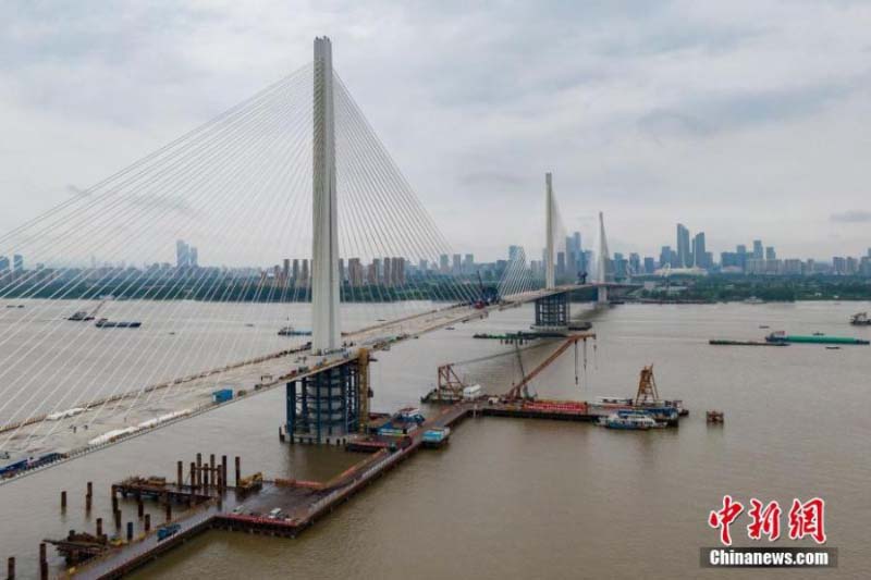 Fin de la fermeture du 5e pont sur le Yangtsé à Nanjing