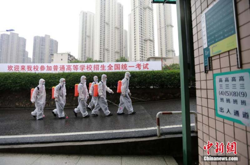 Les préparations de l'examen national d'entrée à l'université en Chine suivent leur cours 