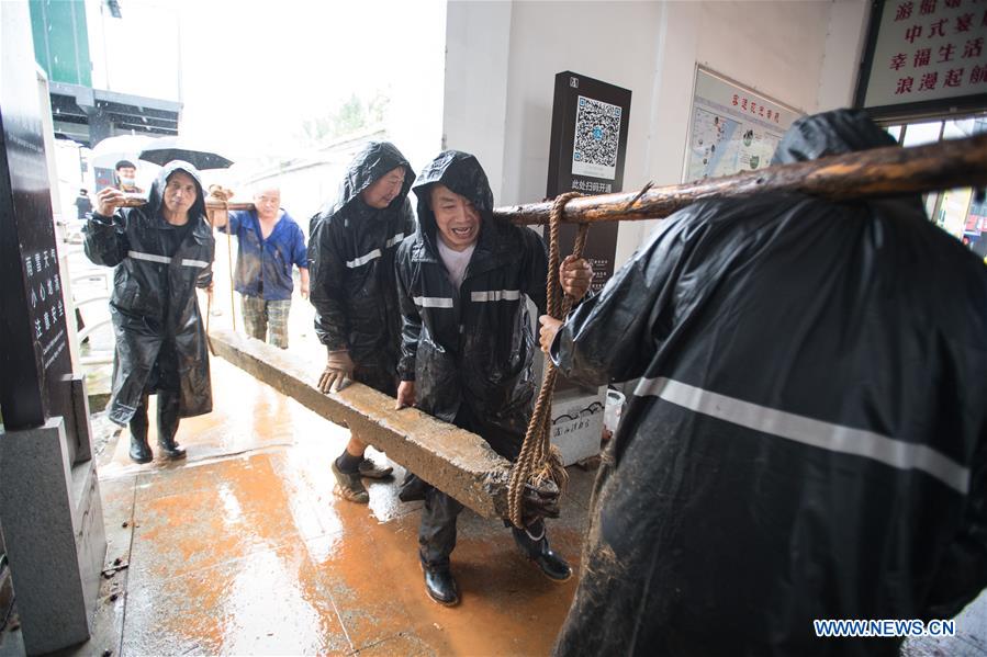 Chine : Wuhan augmente au niveau II sa réponse d'urgence pour le contr?le d'inondations