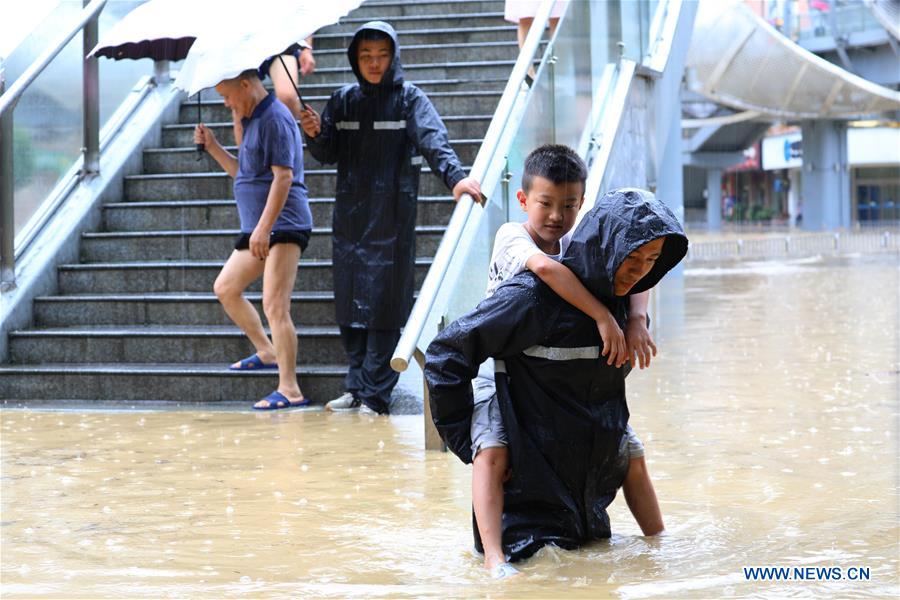 Chine : inondations au Hunan