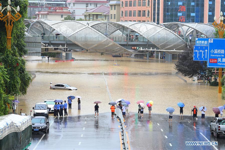 Chine : inondations au Hunan