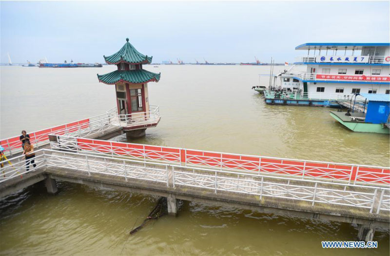 Les principaux fleuves et lacs de Chine voient une montée des eaux 