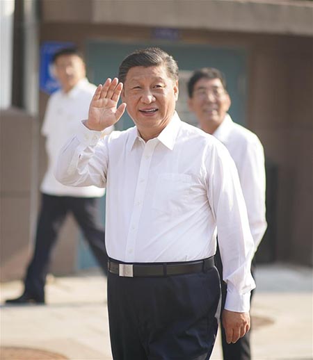 Xi Jinping inspecte la ville de Changchun