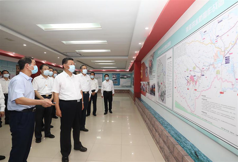 Xi Jinping inspecte la province orientale de l'Anhui