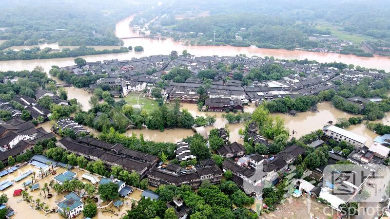 Le Sichuan relève le niveau de réponse aux inondations au plus haut