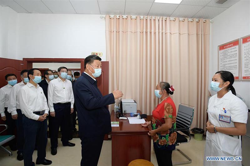 Inspection de Xi Jinping dans la province centrale du Hunan