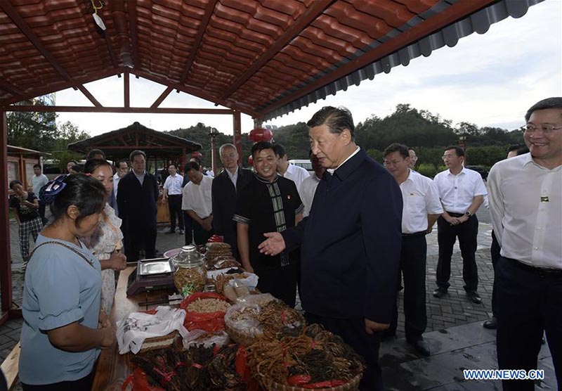 Inspection de Xi Jinping dans la province centrale du Hunan