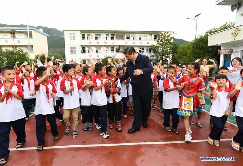 Inspection de Xi Jinping dans la province centrale du Hunan