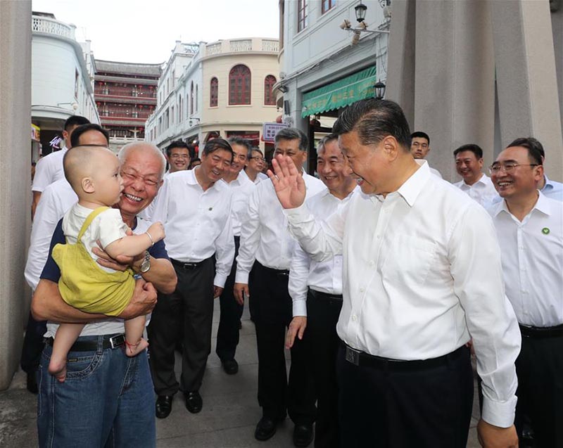 Xi Jinping inspecte la province chinoise du Guangdong