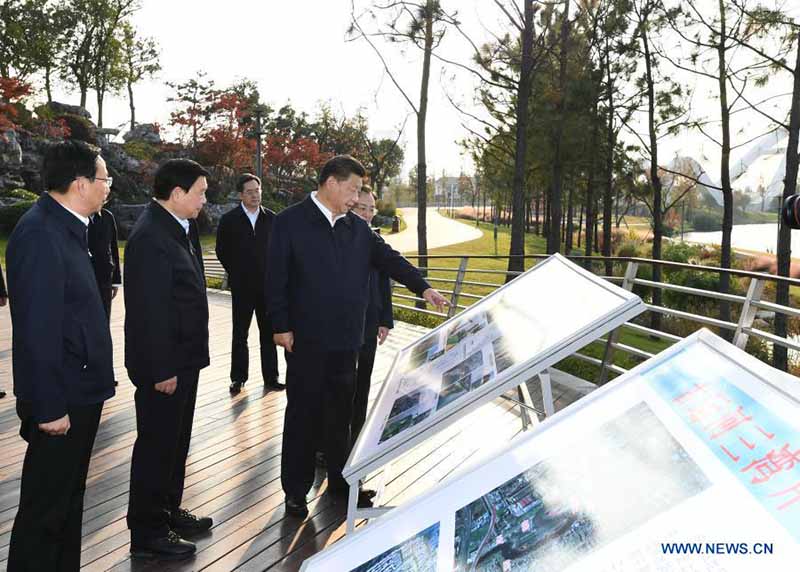 Xi Jinping inspecte la ville orientale de Yangzhou