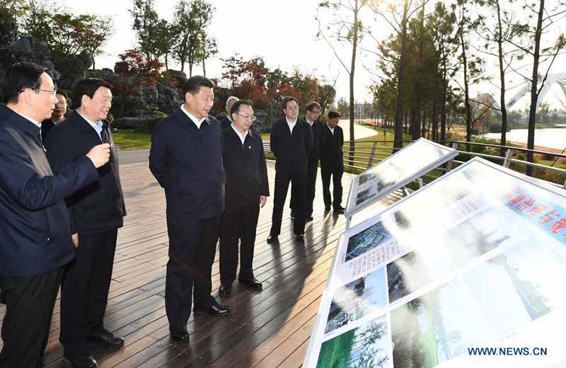 Xi Jinping inspecte la ville orientale de Yangzhou