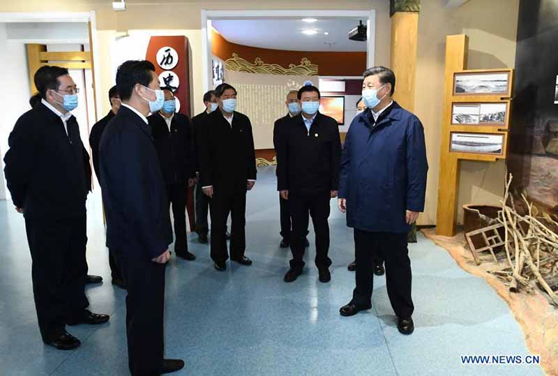 Xi Jinping inspecte la ville orientale de Yangzhou