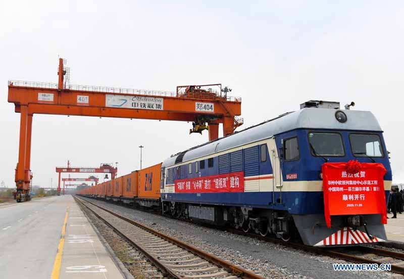 Chine : Zhengzhou lance un service de fret ferroviaire vers la Finlande