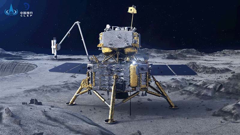 La technologie utilisée lors de l'atterrissage réussi de la sonde Chang'e-5 sur la Lune