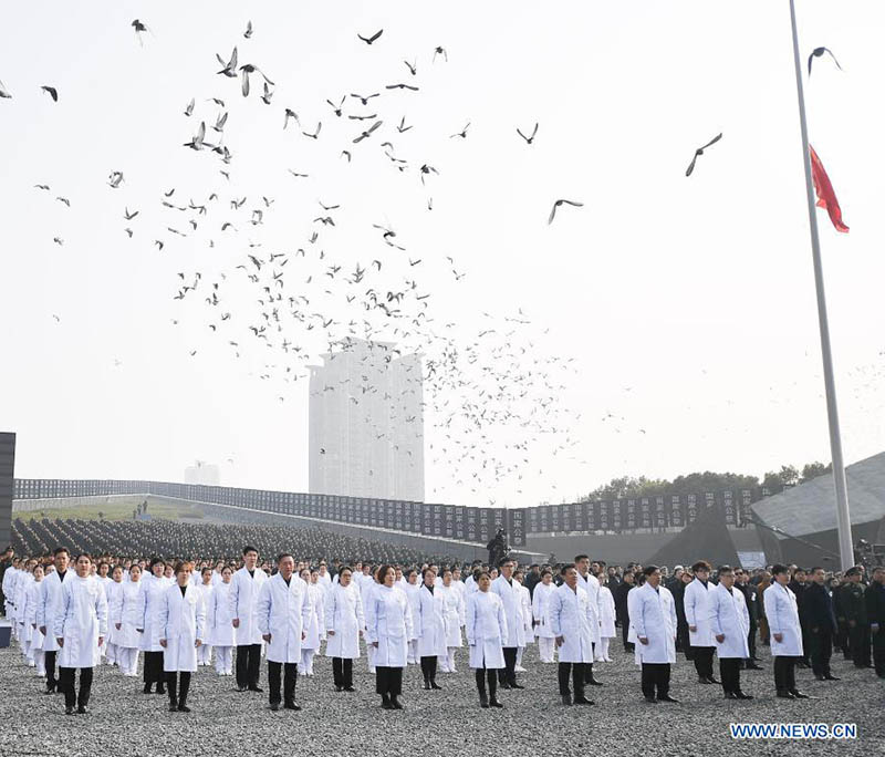 La Chine organise une cérémonie commémorative nationale pour les victimes du massacre de Nanjing