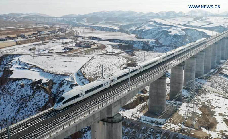 Le train à grande vitesse Yinchuan-Xi'an bient?t mis en service