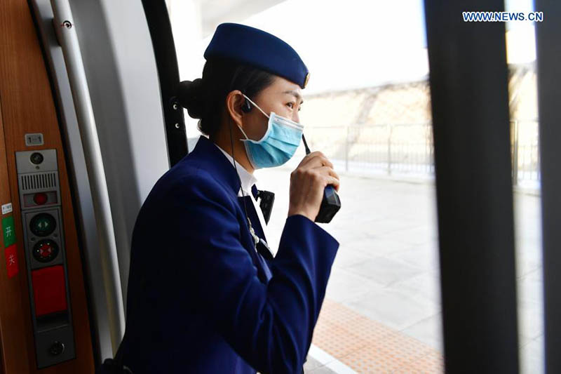 Le train à grande vitesse Yinchuan-Xi'an bient?t mis en service