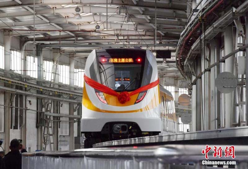 La Chine développe un nouveau train à lévitation magnétique à moyenne-basse vitesse