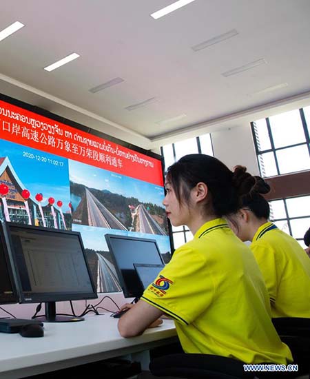 La première tranche de l'autoroute Chine-Laos ouverte au trafic avec 13 mois d'avance