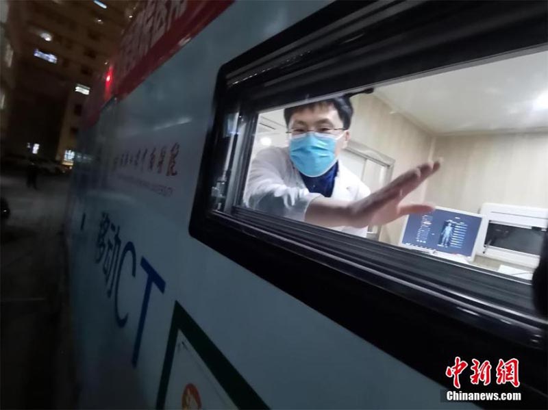 Un tomodensimètre embarqué sur véhicule envoyé dans le Hebei pour soutenir le contr?le de l'épidémie