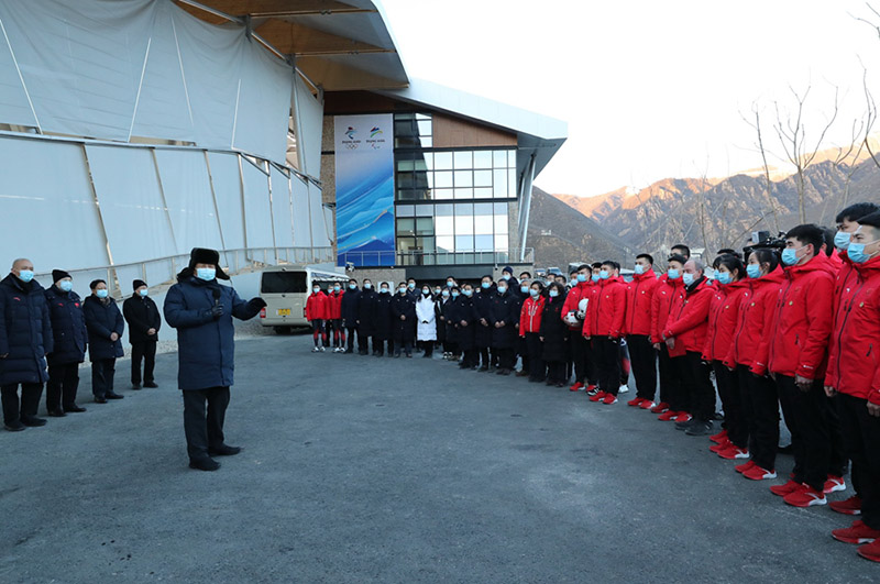 Xi Jinping inspecte les préparatifs de Beijing 2022