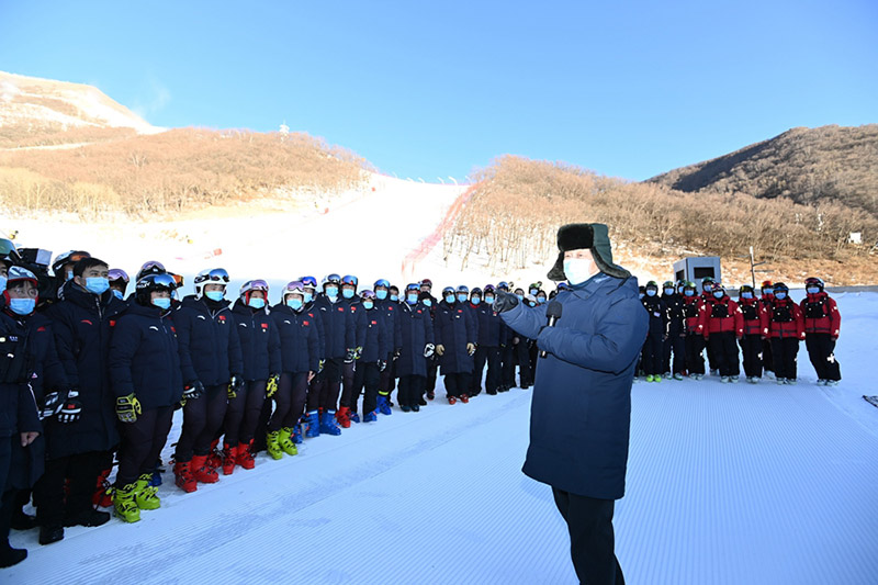 Xi Jinping inspecte les préparatifs de Beijing 2022