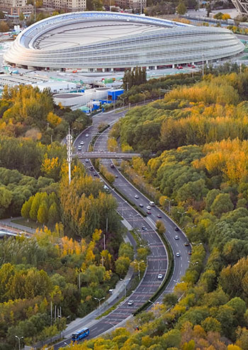 L'innovation technique a beaucoup contribué à la construction des sites des Jeux Olympiques d'hiver de Beijing